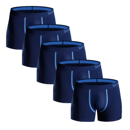 5pcs cotton boxer shorts men panties custom Men's underpants sexy mens boxers underwear for man print homme boxershorts calecon