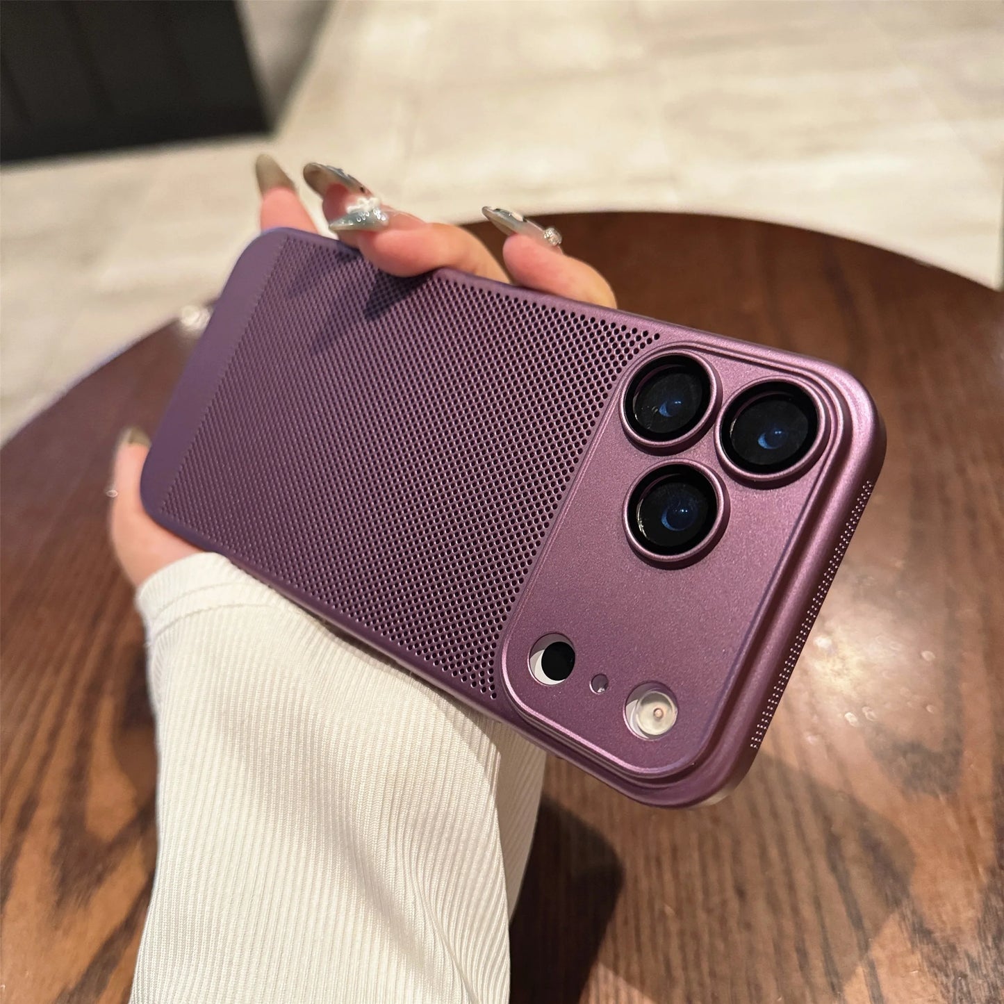 Ultrathin Heat Dissipation Case with Lens Protector for iPhone 1716151413 Pro Max Plus - ZOOMNSTORE