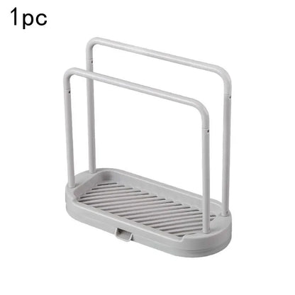 Kitchen Sink Drain Rack - Sponge and Rag Storage Basket - ZOOMNSTORE
