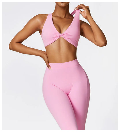 New Yoga Pants Flare Leggings Women High Waist Wide Leg Pants Women Gym Fitness Sports Flared Pant Dance Trousers V-shaped Hip