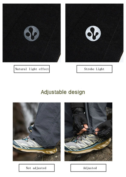 TFETTERS Brand Outdoors Men's Cargo Pants 2026 Spring Summer Outdoors Outing Casual Pants Man Watertight Baggy Riding Clothes