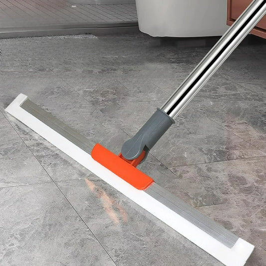 Multi-Functional Silicone Broom - Efficient Wiping  Mopping Tool