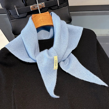 Wool Winter Scarf - Long Warm Cashmere Shawl For Women | Cozy Knit Pashmina Wrap