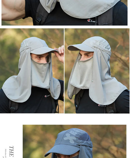 Adjustable Outdoor Fishing Hat Sunscreen Protection Breathable Sunshade Foldable Men Women Hiking Camping Casual Fishing Cap
