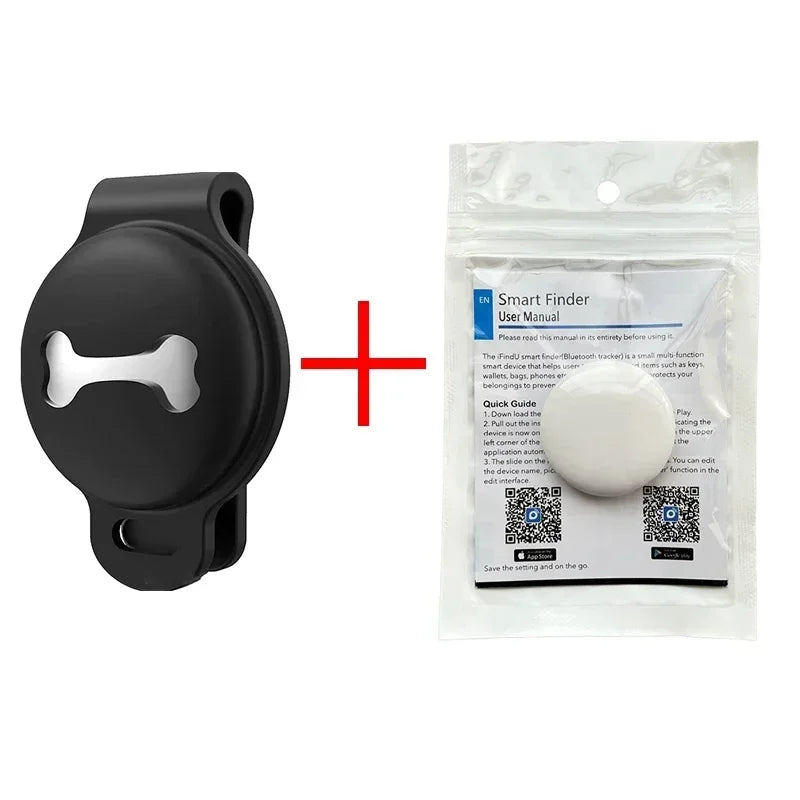 Pet GPS Tracker - Bluetooth Dog GPS Collar | Reflective Wearable Locator