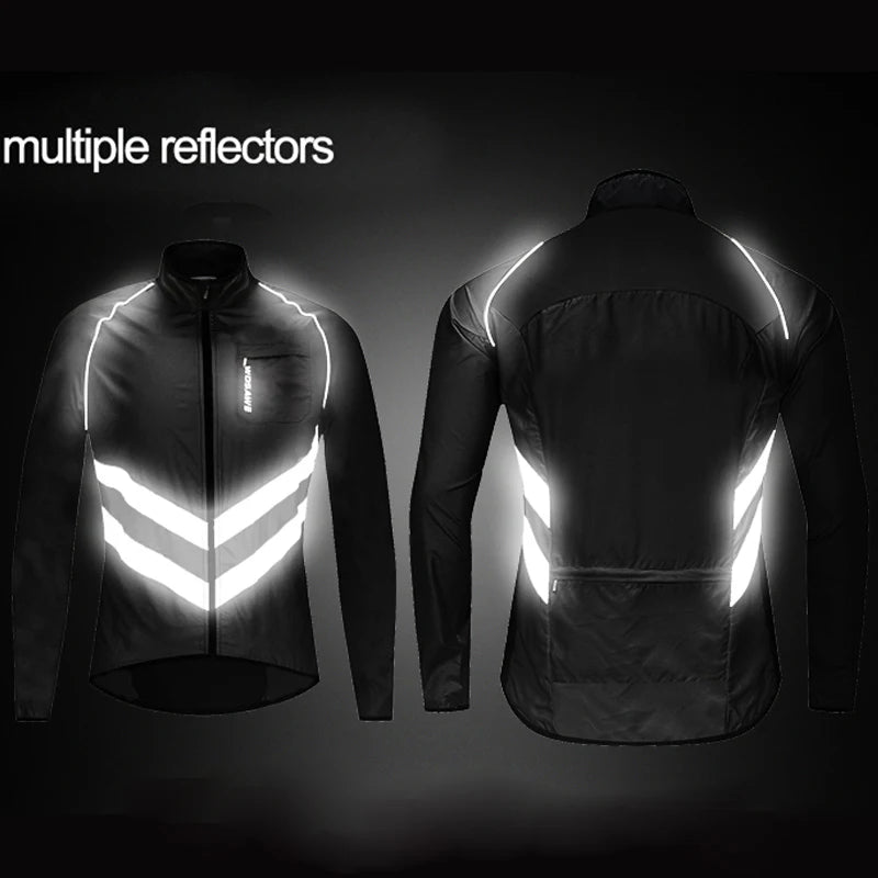 WOSAWE Cycling Jackets Summer Bicycle Jackets Windbreaker Lightweight MTB Sports Windbreaker Outdoor Sunscreen Riding Equipment