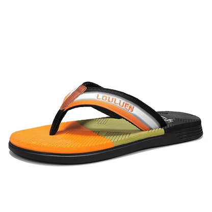 High quality brand men flip flops summer beach flip flops men fashion breathable casual men Beach slippers summer outdoor