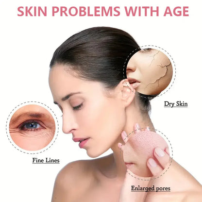 Retinol and Collagen Facial and Neck Care Stick Containing Hyaluronic Acid 5%, Moisturizing and Firming, Locking in Moisture, Day and Night Care, Portable Skin Care