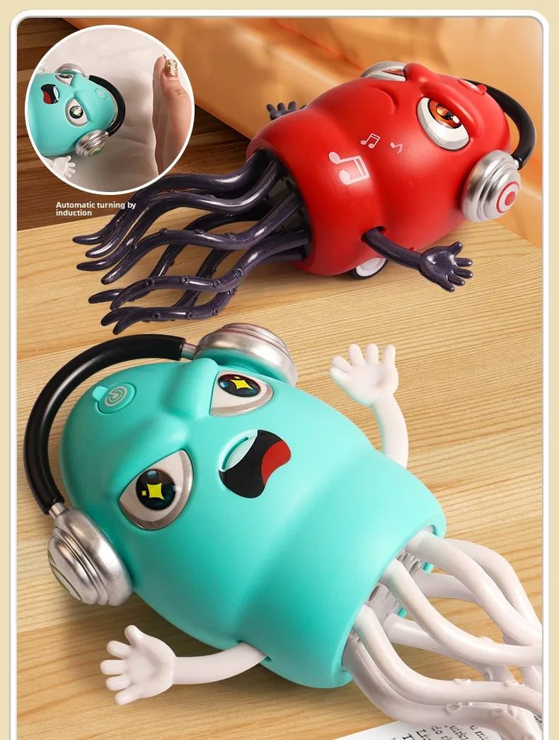 Dancing Octopus Kid Electronic Pet Toys Cartoon Interactive Development Moving Education Toddler Toy Gift Creative Birthday Gift