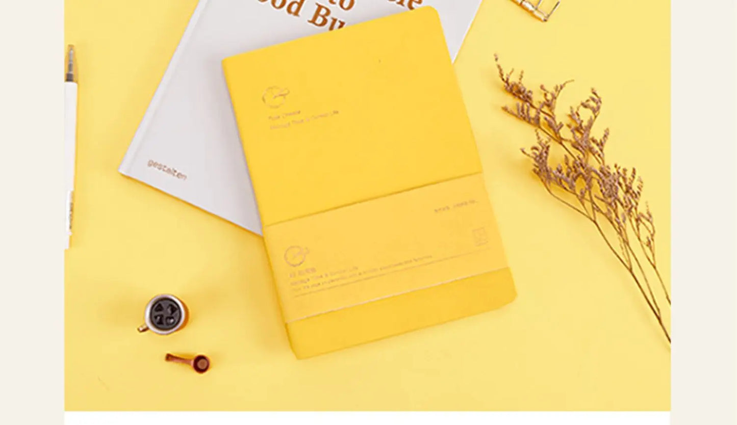 Weekly Planner Notebook - Undated Agenda & Daily Monthly Schedule Book