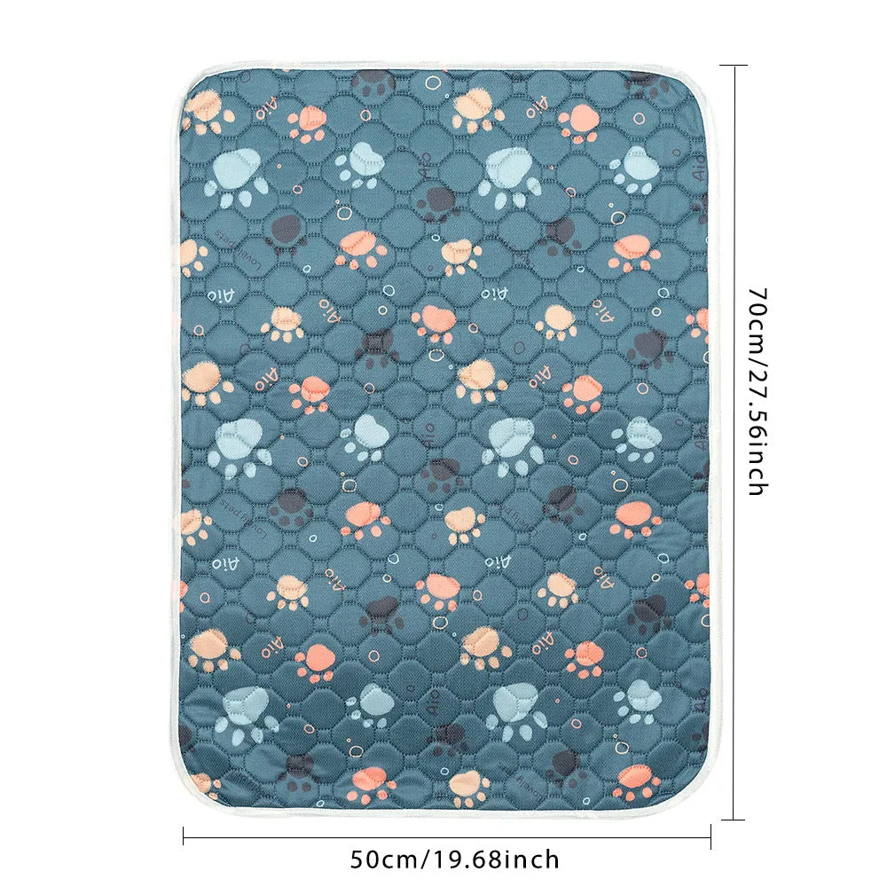BIAI Winter New non-slip Mat for Pets Waterproof Dog Pee Pad Breathable Cat Mat Washable Pet Diaper Pad High Absorbent Pet Mat