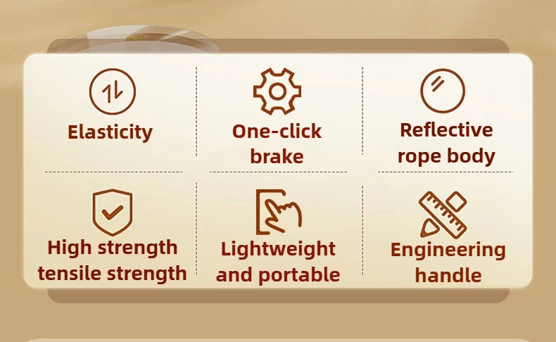 Dog Telescopic Leash 5m Reflective Leash Silicone Effort-Saving Handle Safe Walking the Dog at Night Explosion-Proof Dog Leash