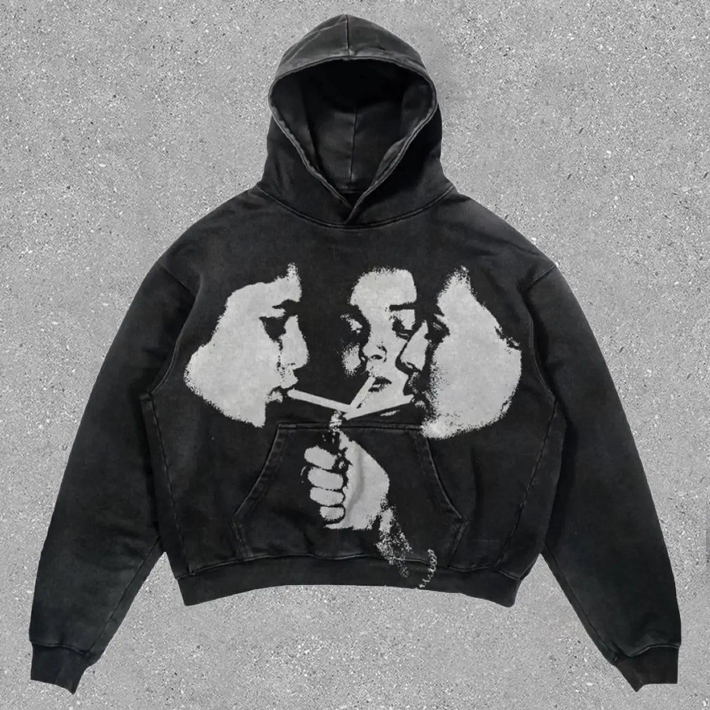 Cotton New Rock Men's Hooded Sweatshirt Spring Autumn With Pockets No Brand Simple Male Hoodie Welcome Deal In Funny Luxury Tops