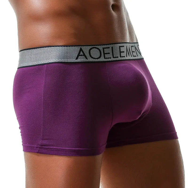 Mens U Convex Anti-Move Underpants - Varicose Scrotal Pouch Support