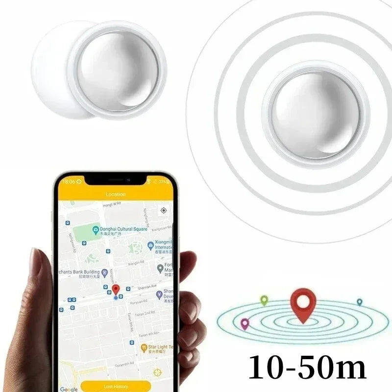 New Mini GPS Tracker System Find My App Air Tag Smart Bluetooth Locator Child Finder Bag Anti-Loss Pet Collar With Tracker