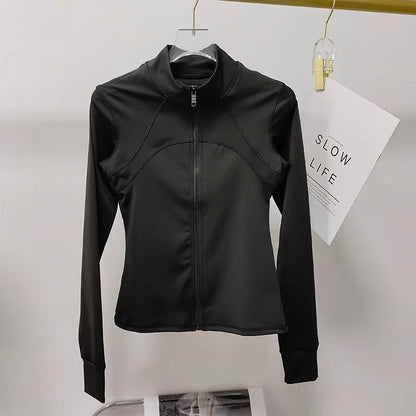 Women's Sports Jacket – Lightweight Running Jacket | Breathable Gym Workout Coat
