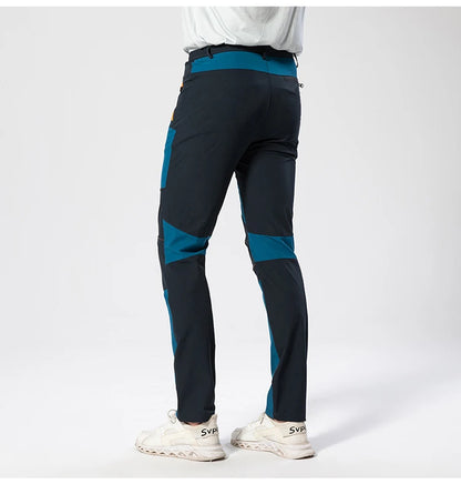 Men's Hiking Pants Summer ultra-thin, Breathable and cool Quick Dry Lightweight Cargo Work Golf Travel Pants with Zipper Pocket