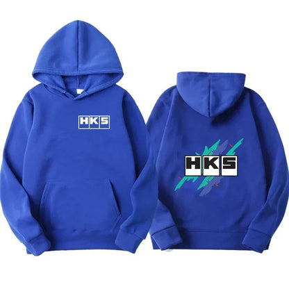 Japan JDM Modified Car HKS ENDLESS Hoodie Women Men Printed Hoodie Loose Casual Hoody Sweatshirt Unisex Long Sleeve Pullover