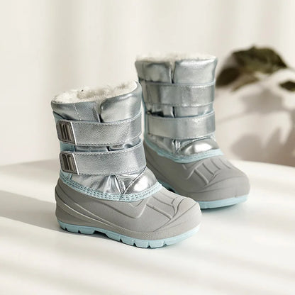 Girls Unicorn Snow Boots - Waterproof Cold Boots With Slip Resistant Sole