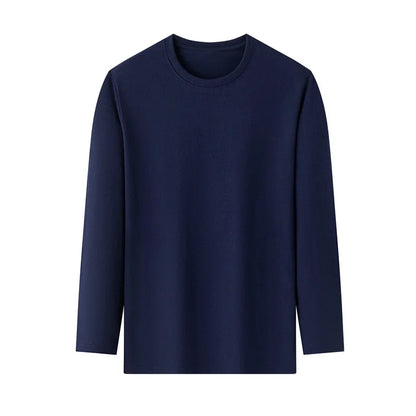 Men's Long Sleeve T-Shirt - Cotton Casual Tee | Breathable Summer Wear