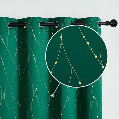 Blackout Curtains | Light Blocking Curtains for Living Room - Heat Insulating Drapes