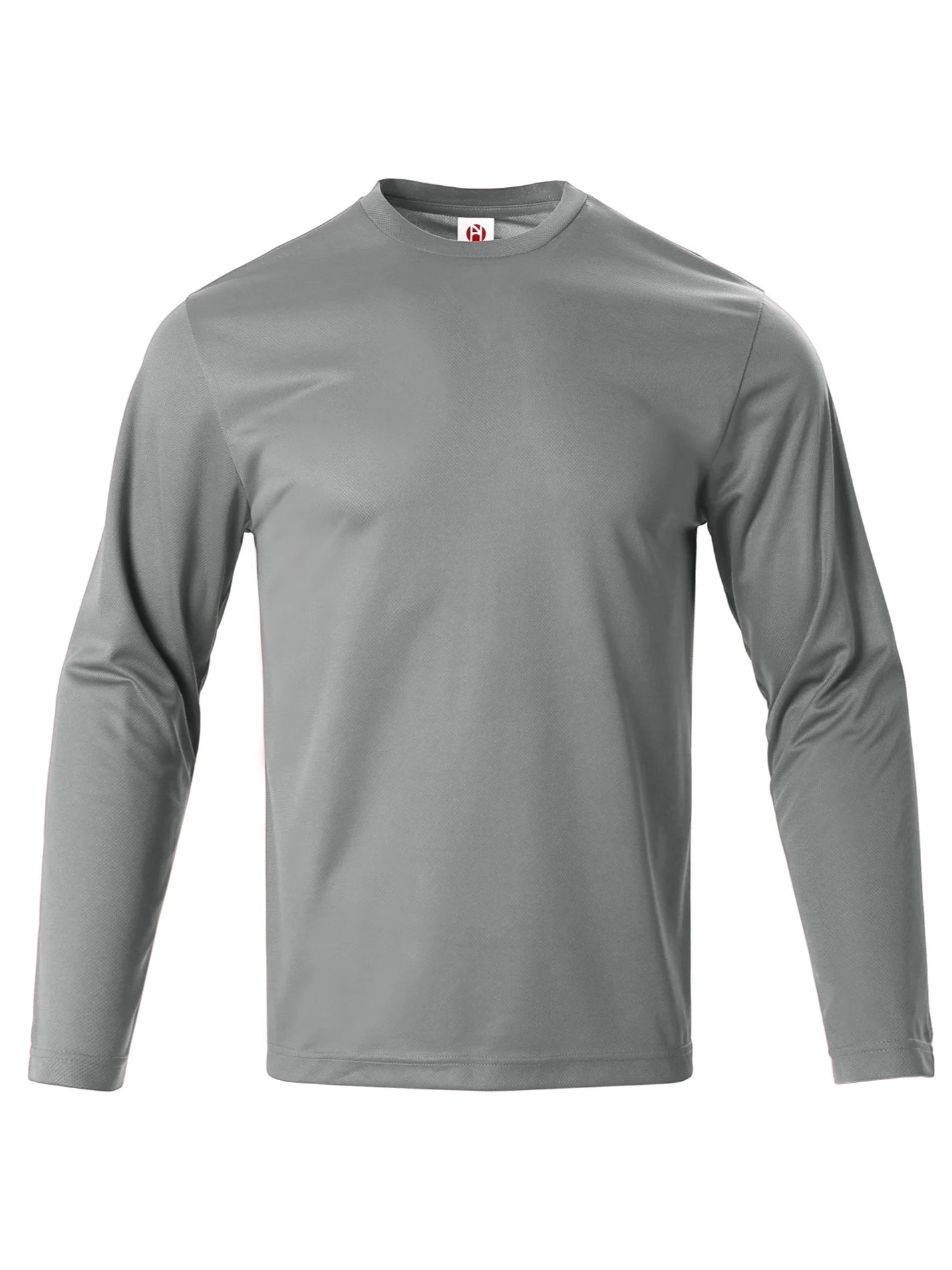 Men's Quick Drying T-Shirt - Long Sleeve Moisture Wicking Polyester Top