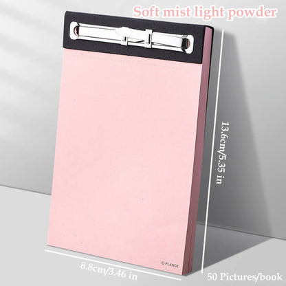 75 Sheets Blank Notepad - Tearable Student Memo Notebook