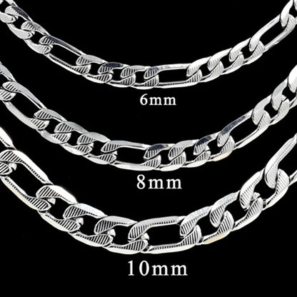 LUXUKISSKIDS Cuban Link Chain Necklaces Bracelets Set for Men/Woman 6/8/10mm Gold Color Stainless Steel Chain Punk Jewelry GIfts