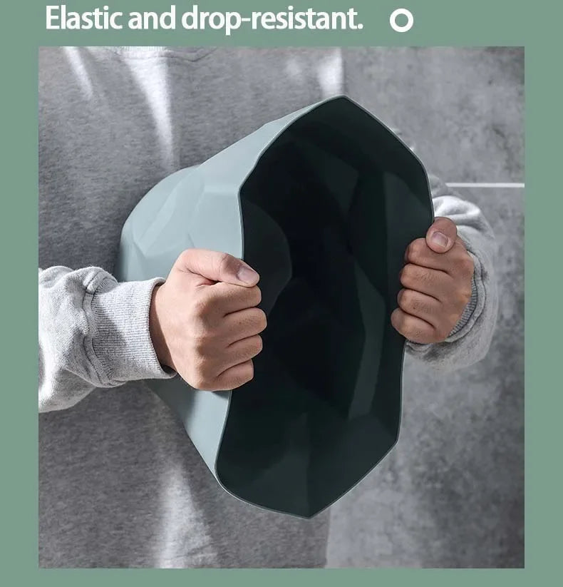 Irregular Trash Can - Creative Bathroom Waste Bin for Home