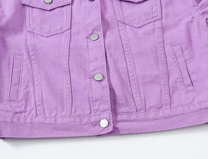 Y2k Denim Jeans Coat Cotton Women Button Spring Autumn Ropa Cardigan Punk Gothic Bomber Jacket Windbreaker Elegant Jackets