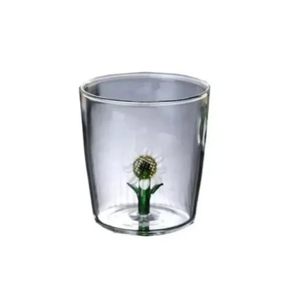 3D Animal Glass Cup - Borosilicate Transparent Drinking Glass for Coffee & Juice