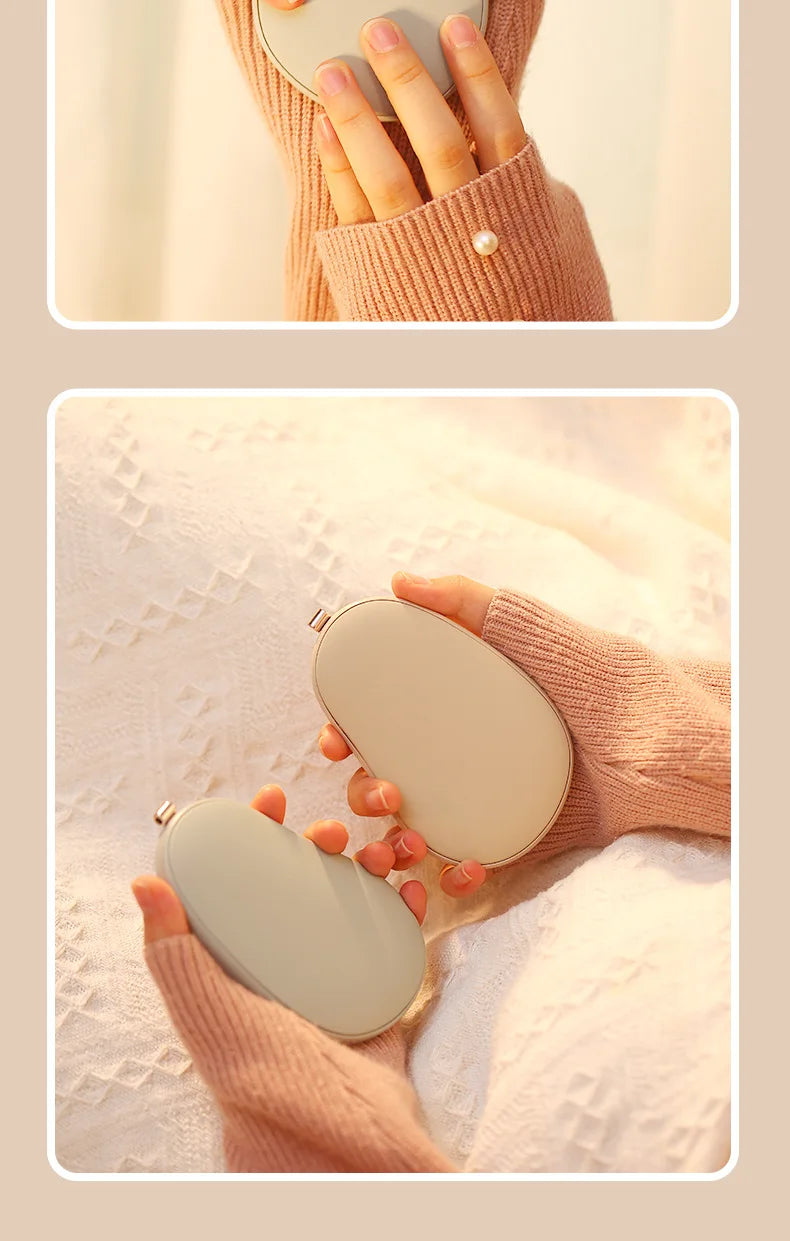 2-In-1 USB Mini Portable Charging Hand Warmer Egg Power Bank - Warm Your Hands In Winter