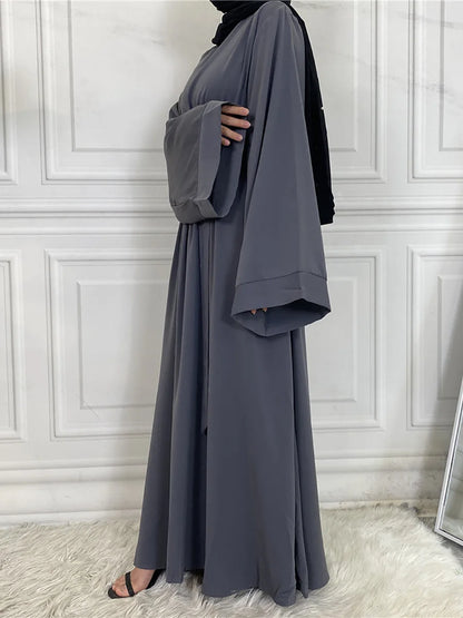 Modest Abaya Dress Ramadan Kaftan For Women | Elegant Muslim Maxi Robe