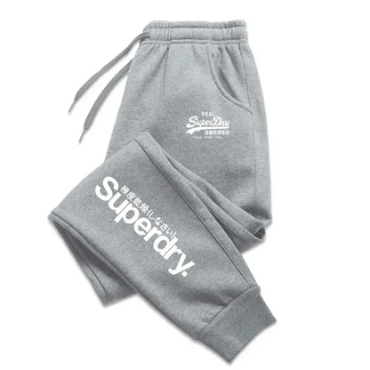 2026 New Outdoor Fashionable Sports Jogging Pants, Men's Daily Casual Pants, Fashionable Harajuku Style Street Sweatpants