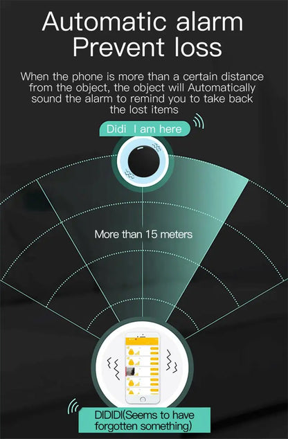 Mini GPS Tracker Bluetooth5.0 Anti-Lost Smart Device Pets Elderly Kid Car Suitcase Wallet Tracking Car Locator For IOS Android