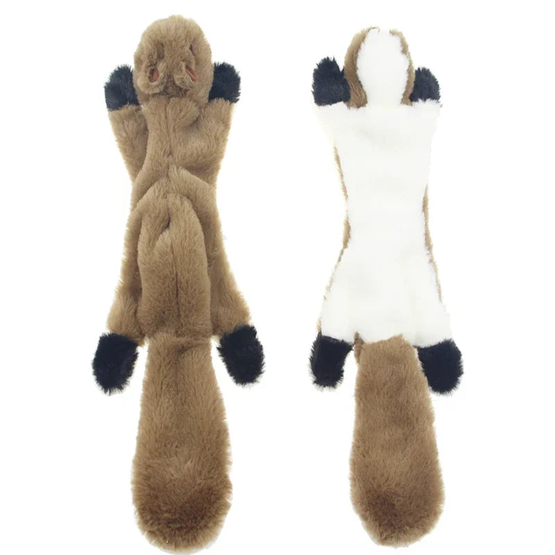 Simulated Animal Dog Chew Toy - 45cm Plush Squeaker Holster - ZOOMNSTORE