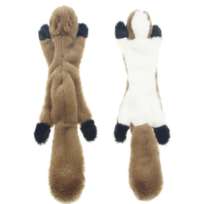 Simulated Animal Dog Chew Toy - 45cm Plush Squeaker Holster - ZOOMNSTORE