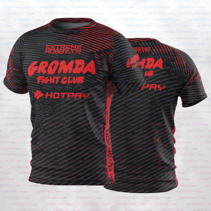 MMA Team Jersey - Breathable Short Sleeve Boxing Game Shirt With 3D Print Sportswear
