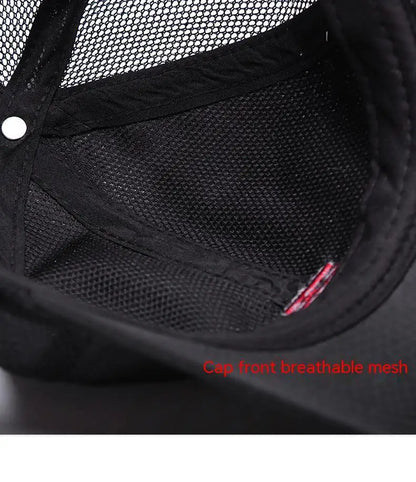 Oversize Big Head Man Plus Size Baseball Cap Spring Summer Thin Fabric Mesh Sun Hat Male Snapback M 55-59cm L 60-64cm