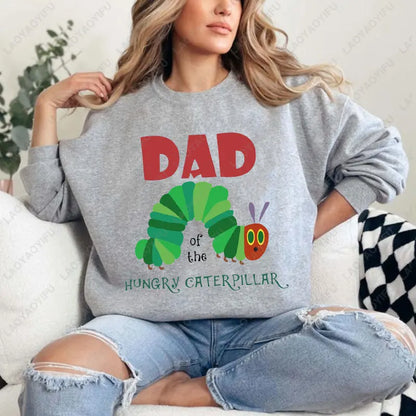 The Very Hungry Caterpillar Sweatshirt Cute Fnny Hungry Caterpillar Bookish Pullovers Man Women Retro Trend Cool Street Hoodies