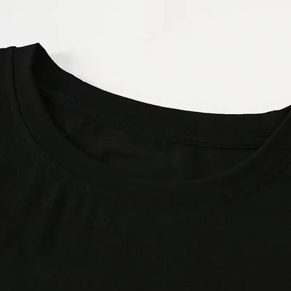 Sexy Soild Crop Tops for Woman Graphic Vintage Cropped T Shirt Women's 90s Tshirt Clothes