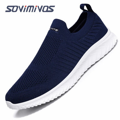 Outdoor Super Light Men Sneakers Fashion Breathable Running Sport Shoes Quality Slip-on Unisex Athletic Footwear 2022 Hot Sale