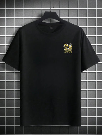 2026 100% Cotton Trendy Men Women T-shirt Summer Autumn Daily Outdoor Sports Casual Loose Street Short-sleeve