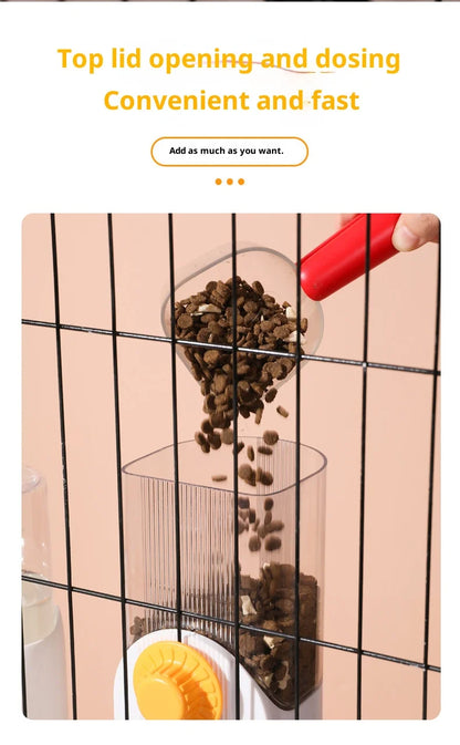 520ML Automatic Water Bottle for Rabbits Dutch Pigs Chinchillas & Hedgehogs Silent Large Capacity Pet Waterer Refill Feature