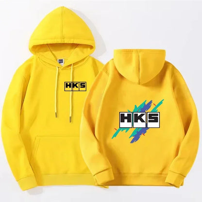 Japan JDM Modified Car HKS ENDLESS Hoodie Women Men Printed Hoodie Loose Casual Hoody Sweatshirt Unisex Long Sleeve Pullover