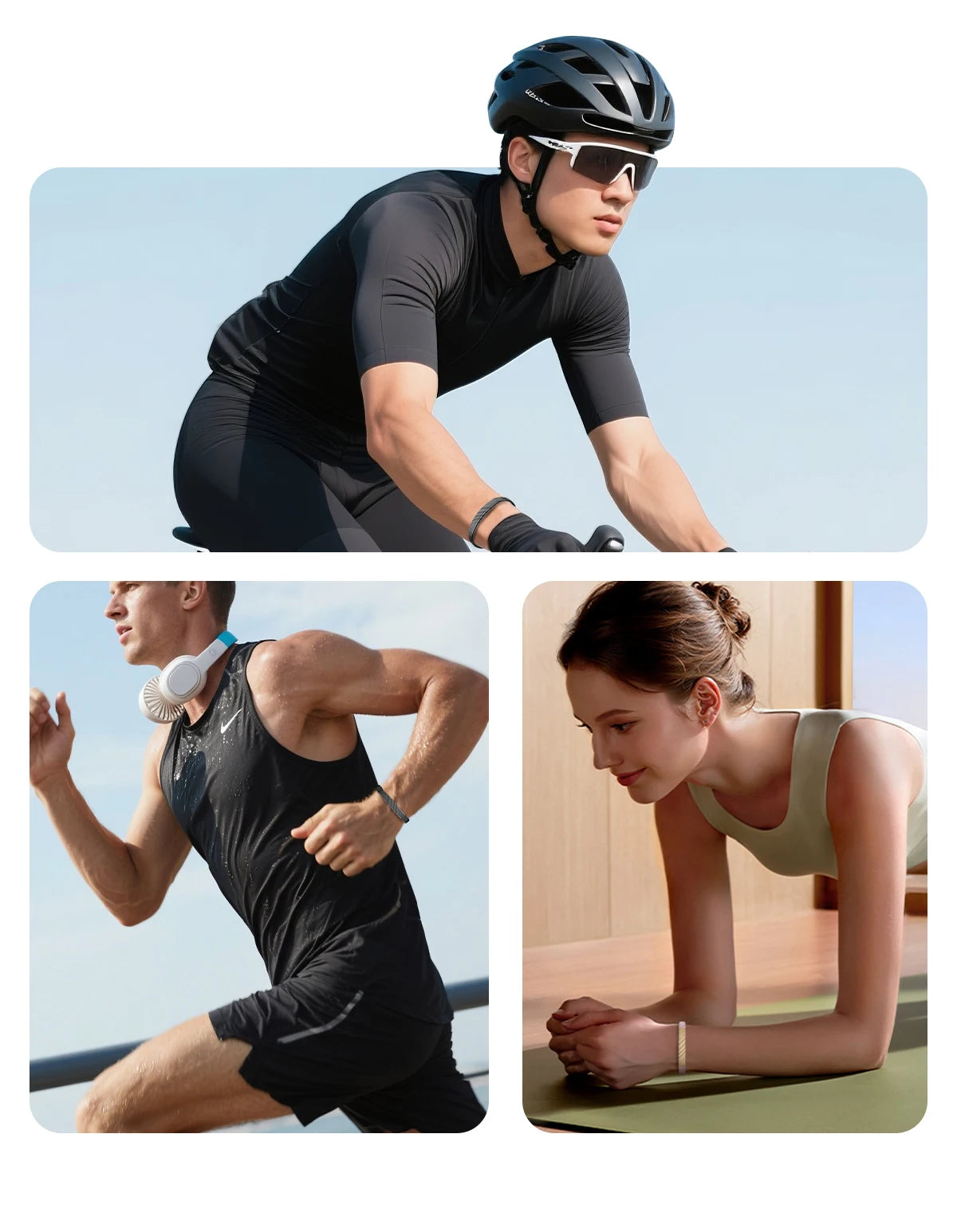 2026 Women Smart Bracelet With Heart Rate Monitor Activity Fitness Tracker Sports Wristband Waterproof Smart Watch Men Smartband