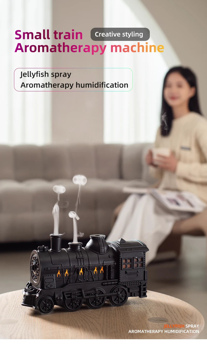 Ultrasonic Jellyfish Humidifier  Aroma Diffuser with Remote Control and Colorful Lighting