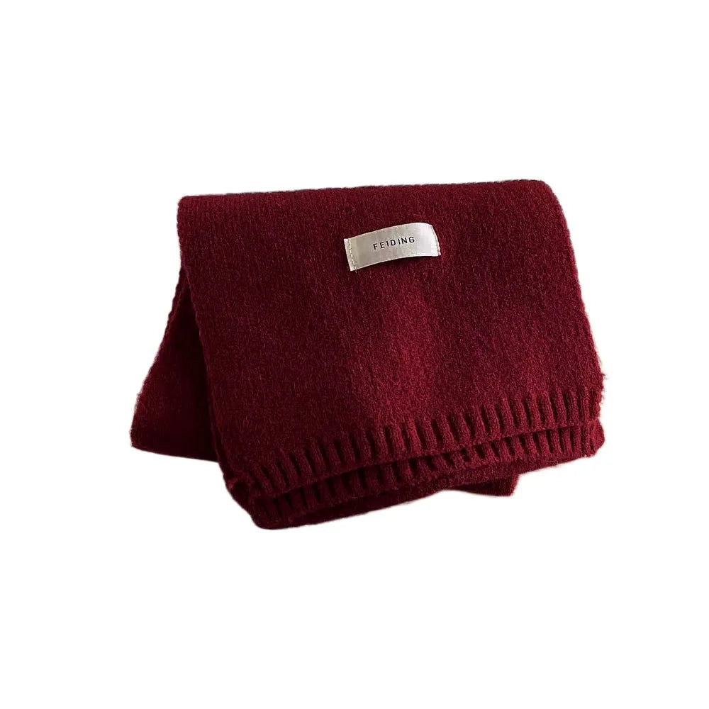Cashmere Scarf Women – Thick Knitted Warm Scarf, Winter Shawls & Pashmina Wrap