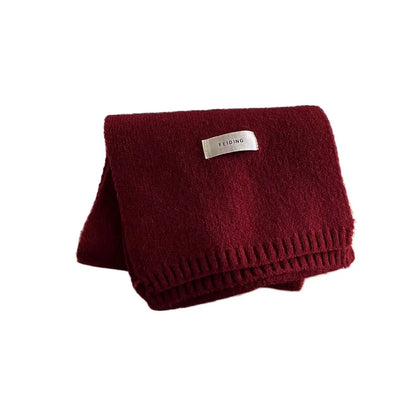 Cashmere Scarf Women – Thick Knitted Warm Scarf, Winter Shawls & Pashmina Wrap