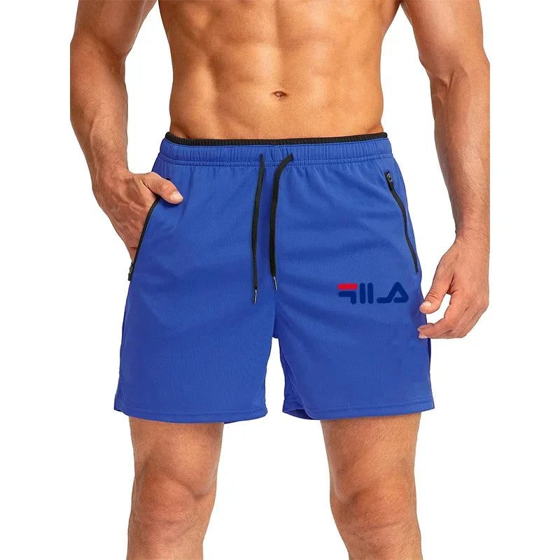 New men's quick-drying beach shorts fitness shorts summer swimwear leisure sports men's swimming board tide beach
